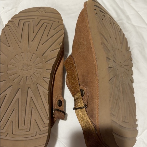 UGG Tan Suede Indoor Footwear - Picture 4 of 4